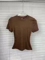 Coffee [Ribbed Short Sleeve] **Tall