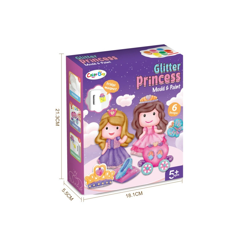 Разрисованный магнит на холодильник, игрушка, новогодний набор для детей, (поставки через границу), handmade, граффити, хэллоуин, 3D