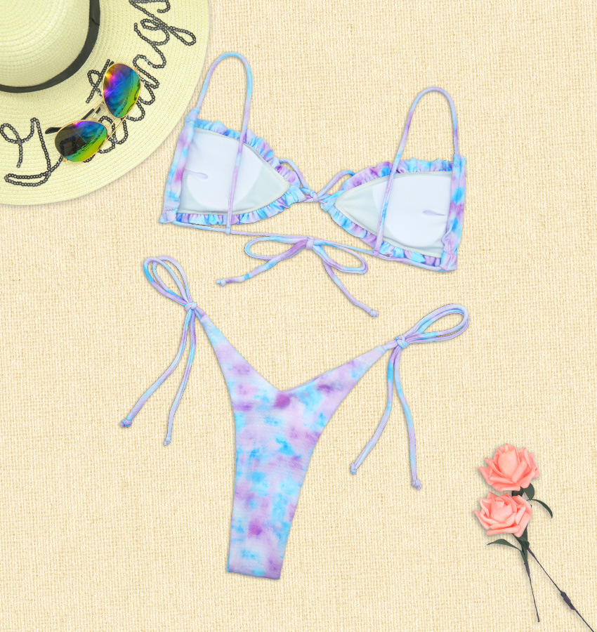 sexy tie-dye bikini NSHL38187