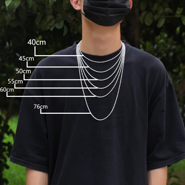 universal necklace hip-hop style stainless steel