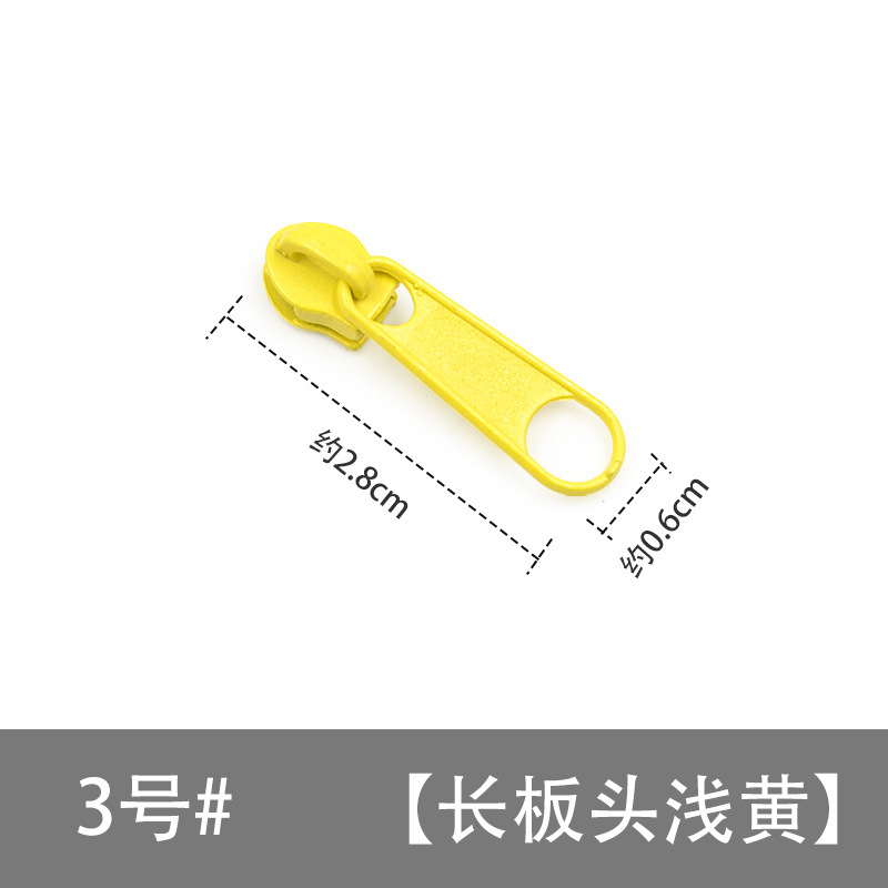 ジッパーヘッド3号5号8号10号卸売りスポットナイロン樹脂金属ファスナーファスナー|undefined