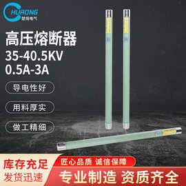 XRNP1互感器环网柜熔芯保险35KV40.5KV0.5A 1A2A3.15A高压熔芯管
