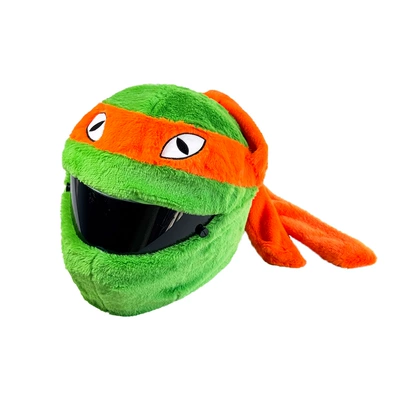 Dəbilqə (Kaska) aksesuarları, Pikachu Santa Claus Cartoon - orange-ninja-turtles