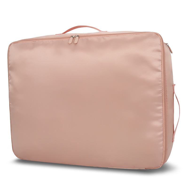 Bolsa de almacenamiento de colcha gruesa, bolsa de almacenamiento de chaqueta de plumón, ropa de dormitorio de gran capacidad, bolsa de embalaje y acabado en movimiento