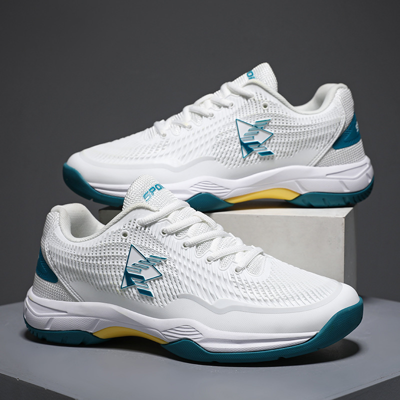 Wholesale Professional Badminton Shoes for Men, Teenagers and Adults, Ultra-Light Shock-Absorbing Training Special Outdoor Sports Shoes