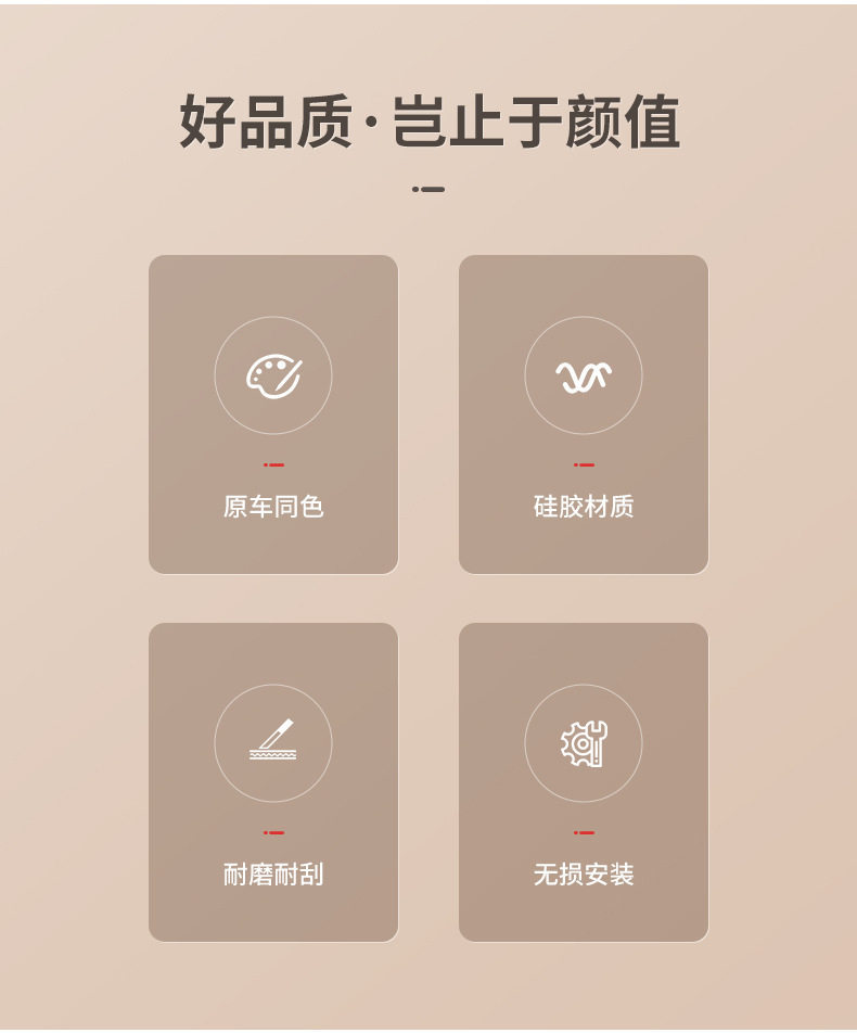 Suitable for Avita 06 Wireless Charging 25 Models Silicone Pad Wireless Charging Protective Pad Car Accessories Original Car Color