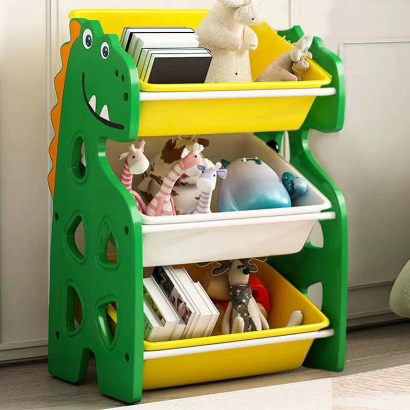 Toy, storage system, plastic children's dinosaur, multilayer storage box for kindergarten