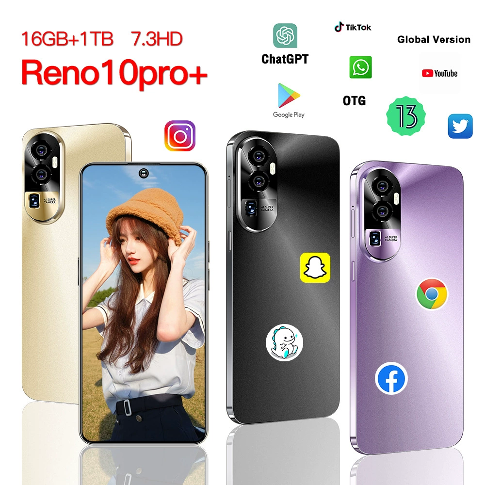 (Кросс-граничная торговля), смартфон, 2023, 10 pro+, официальный флагманский магазин, 7,3 дюйма, 32, 5G