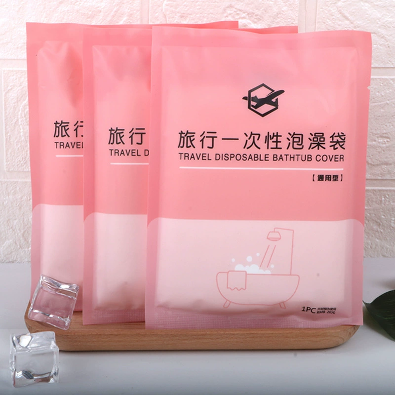 [Tongtong Plastic Industry] Одноразовые гостиничные принадлежности: косметичка, душевая чаша, HDPE утолщенная серия, сверх большой набор
