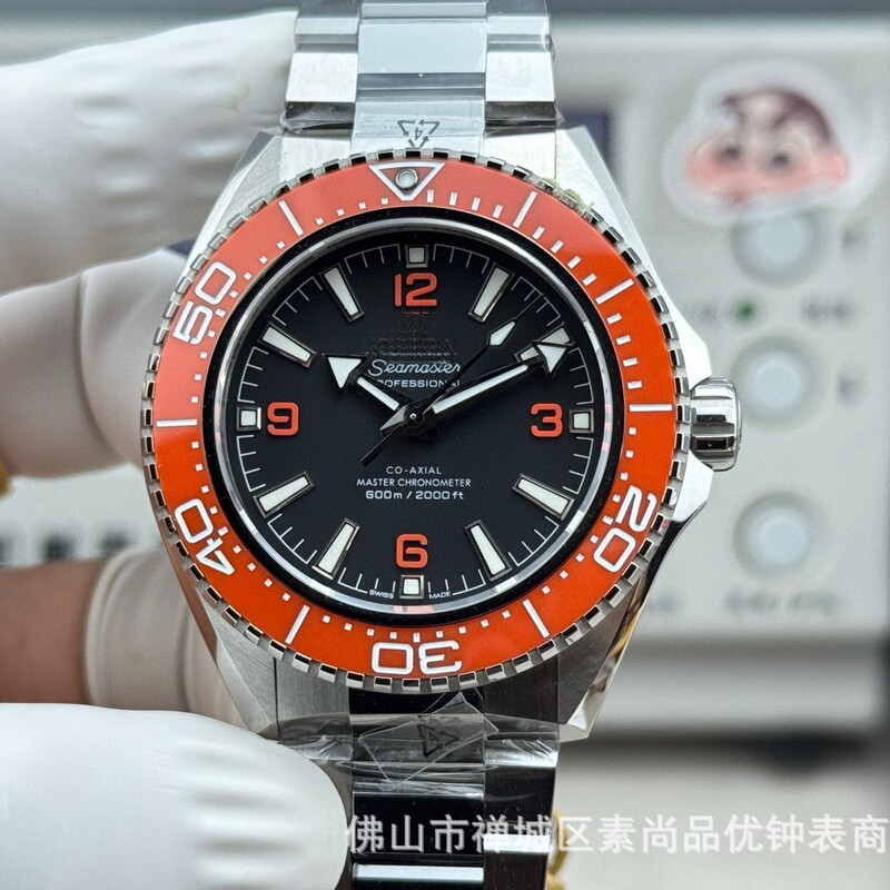 Dive Watch New Model Vs Factory Seamaster 600 Fourth Generation Ocean Orange Diving Watch Ceramic Luminous Mechanical Men's Watch Dive Watch New Model Vs Factory Seamaster 600 Fourth Generation Ocean Orange Diving Watch Ceramic Luminous Mechanical Men's Watch