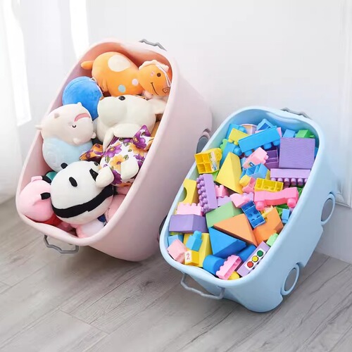 Toy box children's storage box home cute organization box snack storage box baby clothes storage box small household items