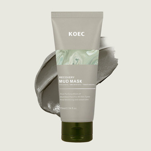 KOEC Volcanic Mud Smear Mask TK Explosive Cleansing Moisturizing Mud Mask Brmud Cardi Mask Explosive Wholesale
