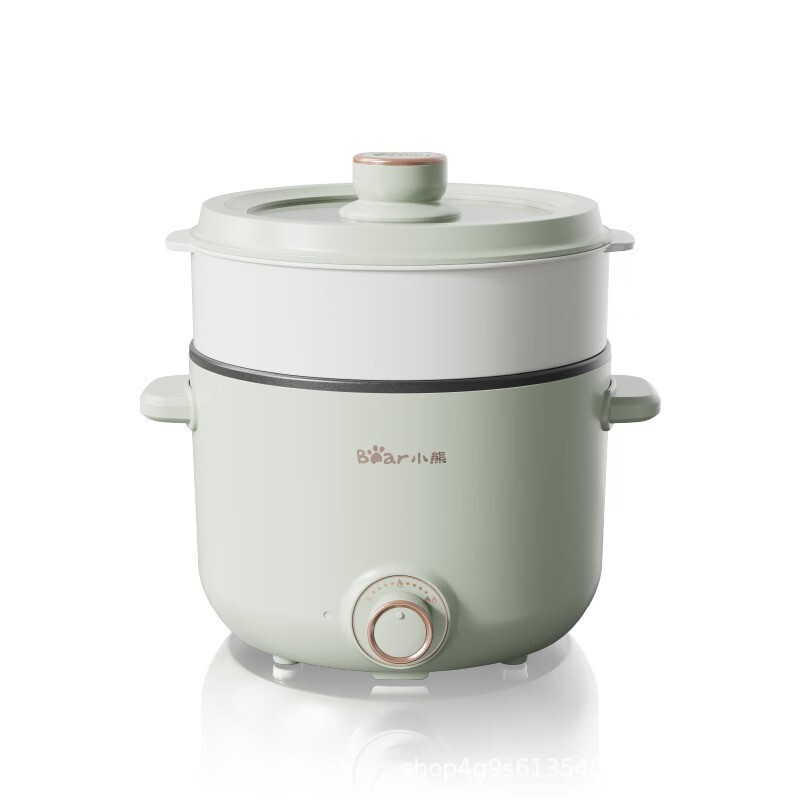 Bear Drg-E25H2 Electric Cooker Instant Noodle Hot Pot Multi-Functional Multi-Purpose Electric Cooker 2.5L with Steamer