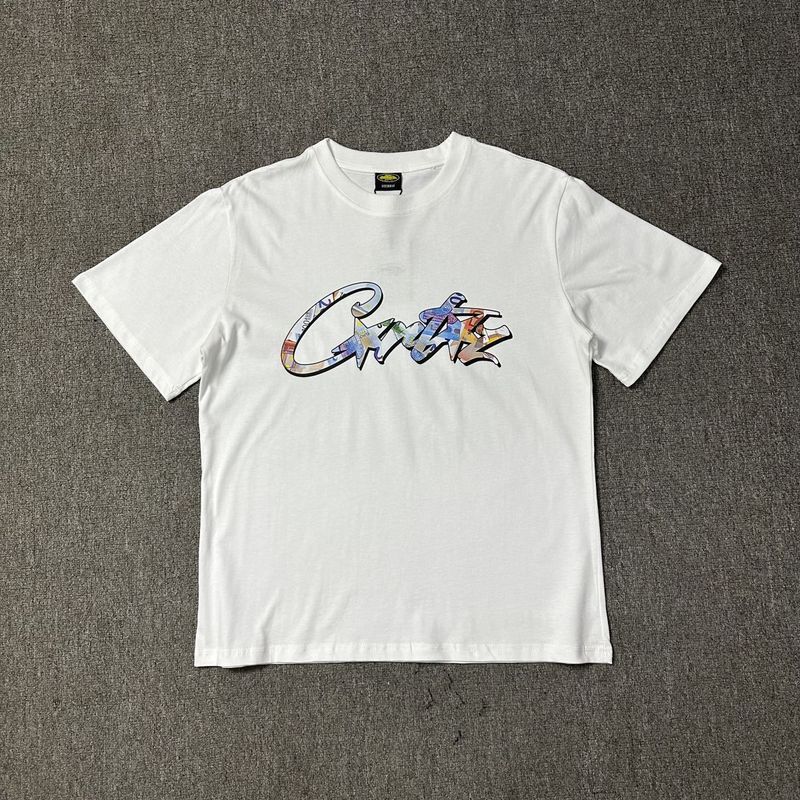 240g corteiz マンハッタン島シリーズ Tシャツ 半袖 レターロゴプリント 男女兼用 ダブルヤーン ファッション 半袖 トレンド|undefined