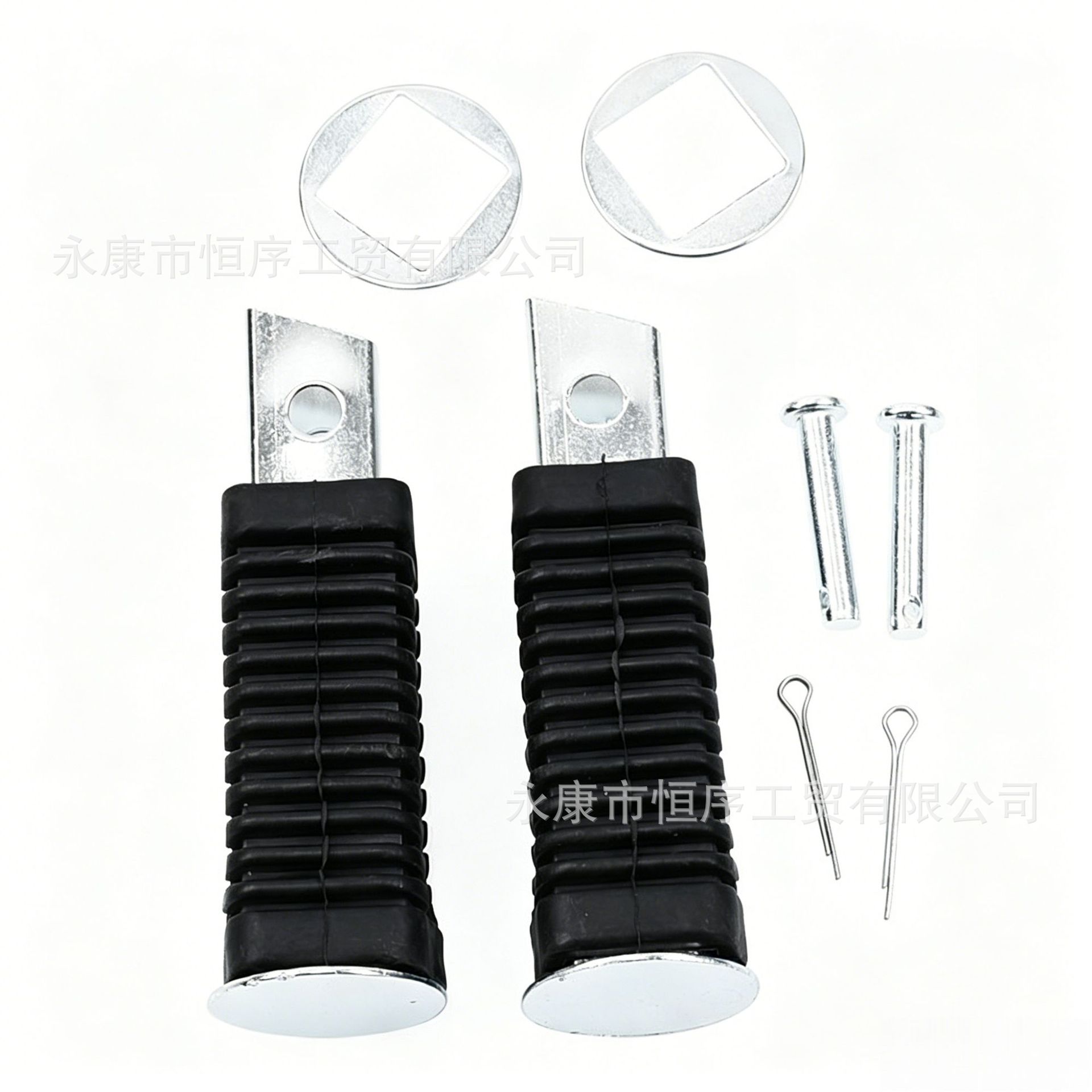 Mini Motorcycle Accessories 47 49Cc Small Racing Bike Foot Pedals Left and Right Foot Pegs