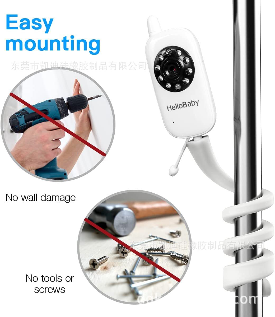 捆绑监控支架 创意萌虫摄像支架 八爪鱼多功能硅胶支架 出口支架