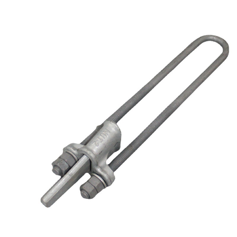 UT线夹NUT-2可调试电杆拉线金具固定导线铝合金UT线夹高压绝缘子