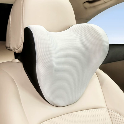 Comfortable and Skin-Friendly Car Pillow, Headrest - p151-gray-headrest
