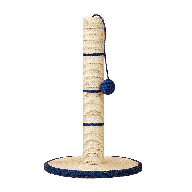 Tablero de agarre para gatos personalizable transfronterizo Columna de agarre para gatos de sisal natural