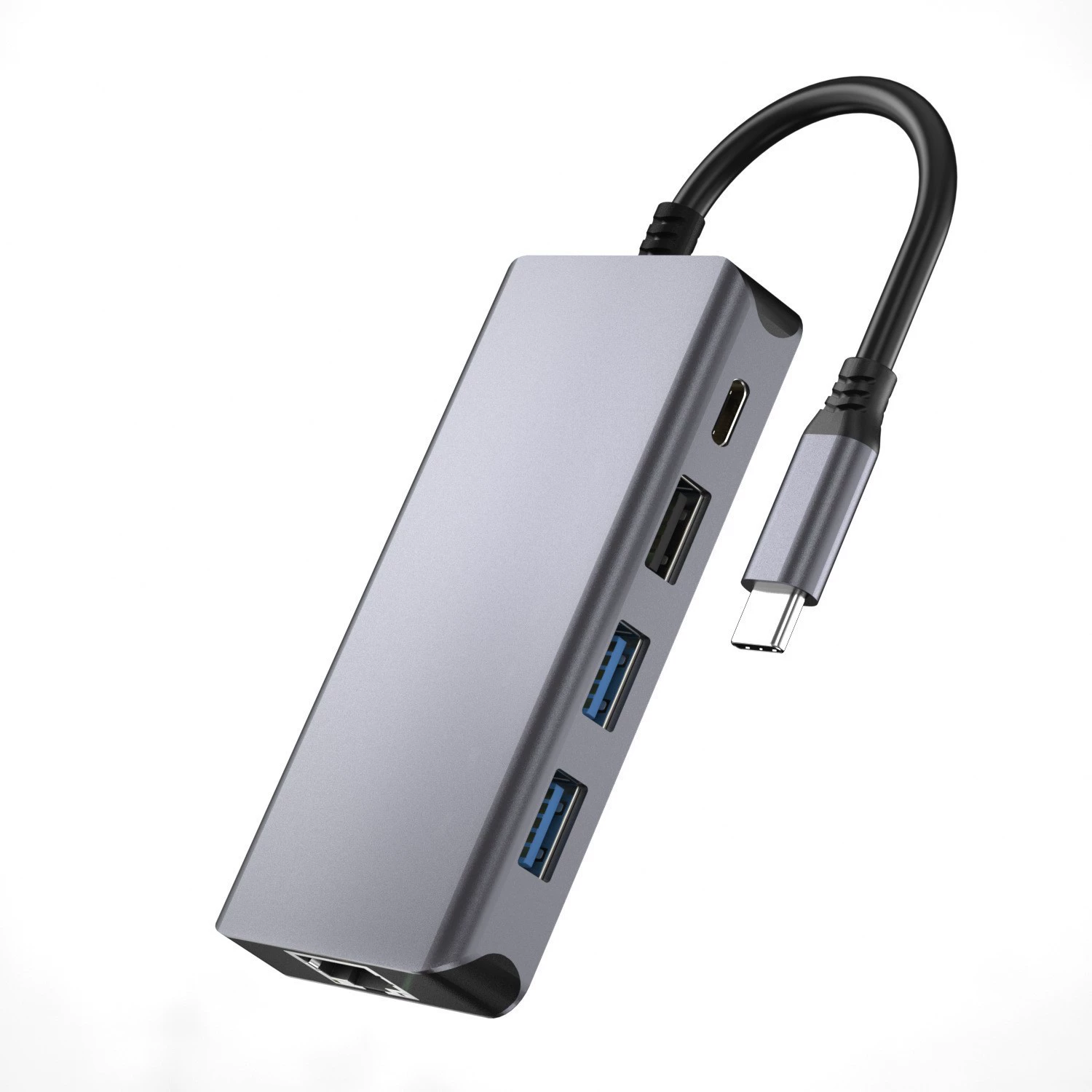 Док-станция Type-C с расширением, HD 4K дисплей, USB3.0/гигабитный сетевой порт, сплиттер, восьмив-один HUB