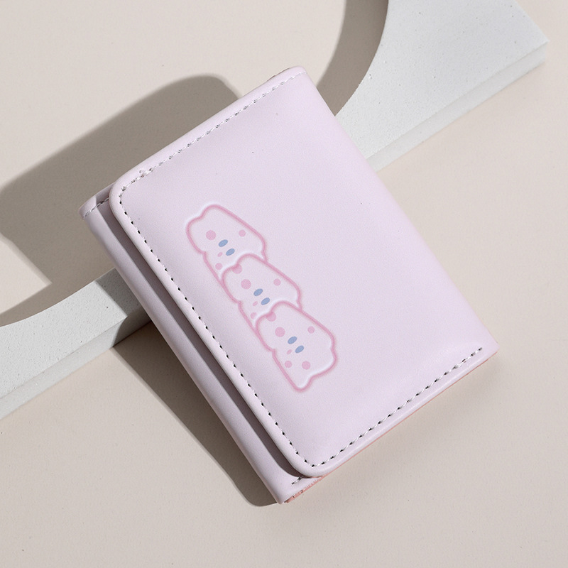 BL-3142 : Portefeuille triple Cheese Pink
