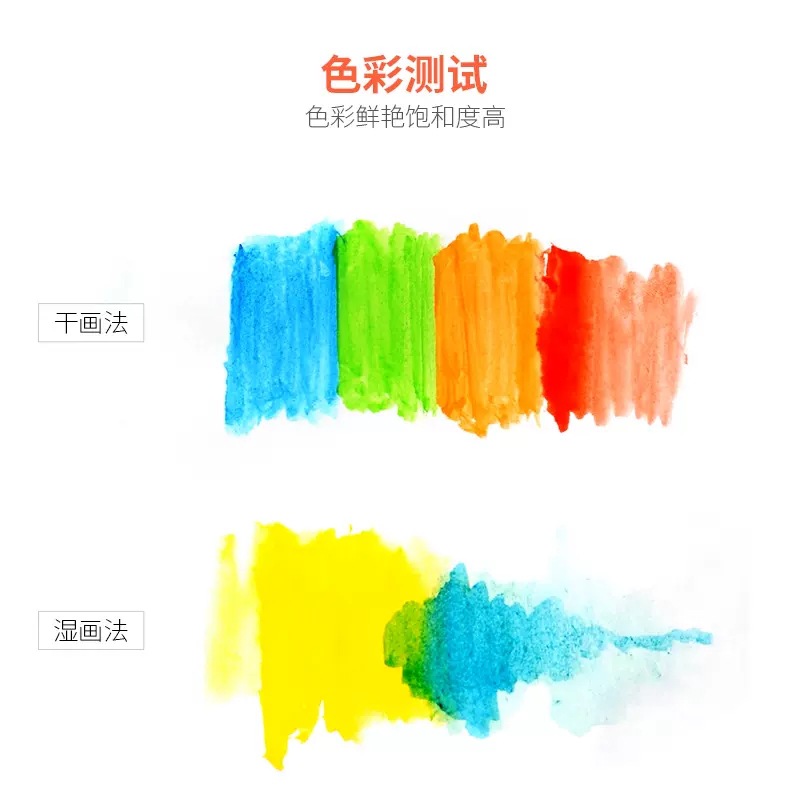 Marco 7900 traje de pintura de acuarela sólida profesional principiante estudiante pintado a mano pintura de acuarela transparente 24 colores