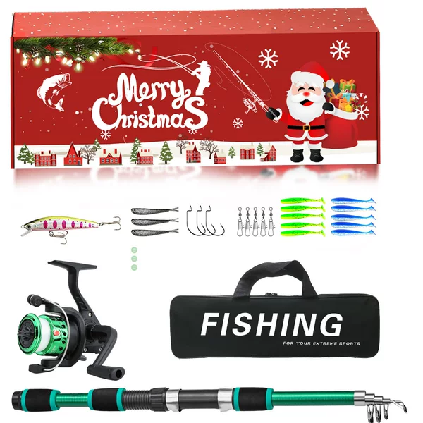 Fishing suit Christmas Luya Creative Fishing Lovers Gift suit Christmas New Year Fishing Gift Box