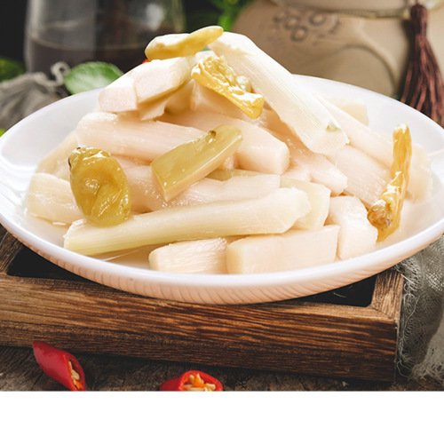 One-piece instant bamboo shoot snack with spicy pickled bamboo shoots, small packaging, popular leisure snack, ready to eat after opening, fresh mountain pepper, wholesale