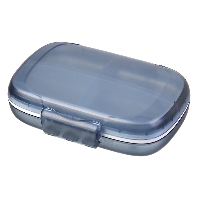 Caja de medicina doméstica sellada portátil una semana de embalaje caja de Medicina de gran capacidad multi-red impermeable portátil cuadrado pequeña caja de medicina