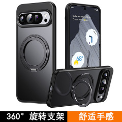 Google Pixel10ProXL 携帯電話ケース 360 回転スタンド磁気 GooglePixel9A 保護カバーに適しています。