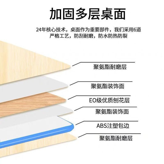 School Desks and Chairs for Primary and Secondary School Students, Training Classes, Tutoring Classes, Study Tables, Classroom Tutoring Classes, Liftable Desks, Thickened