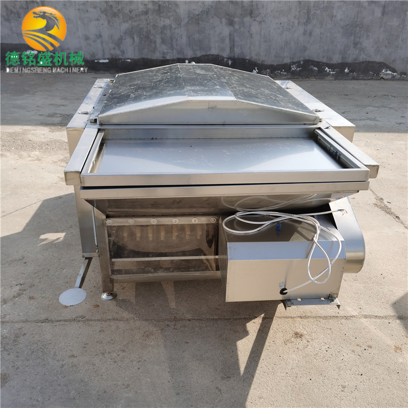 三相电机出料的鸡鸭鹅褪毛设备 连续式鸡褪毛机 脱鸡鸭鹅毛机