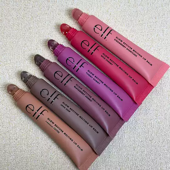 Cross border elf Glow Reviver Melting Lip Balm Colored lipstick Honey Lip Gloss Lipstick 15g
