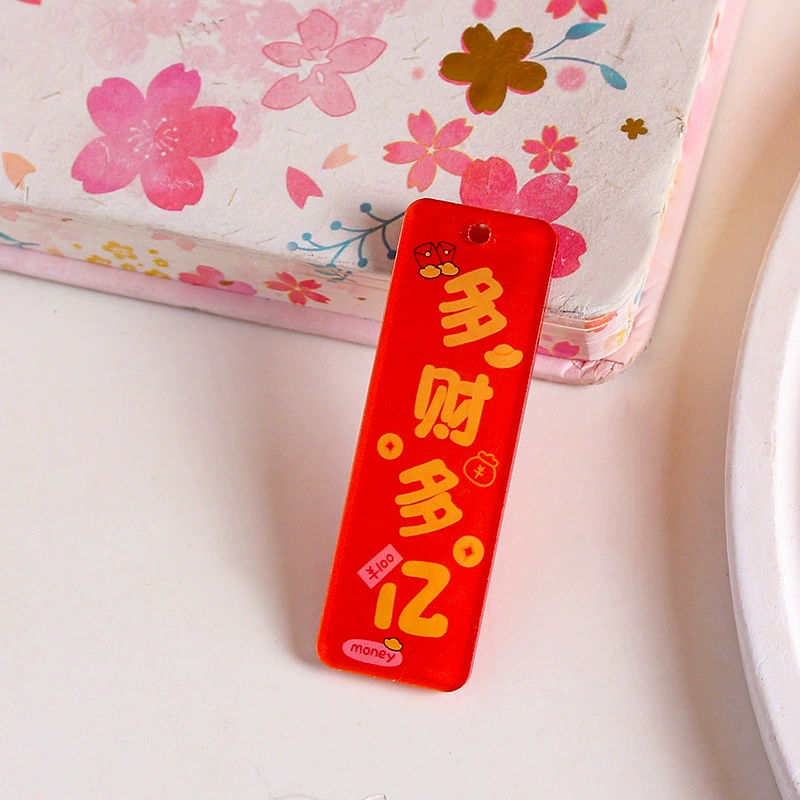 Double-sided acrylic accessories, bag decoration, car keys, accessory