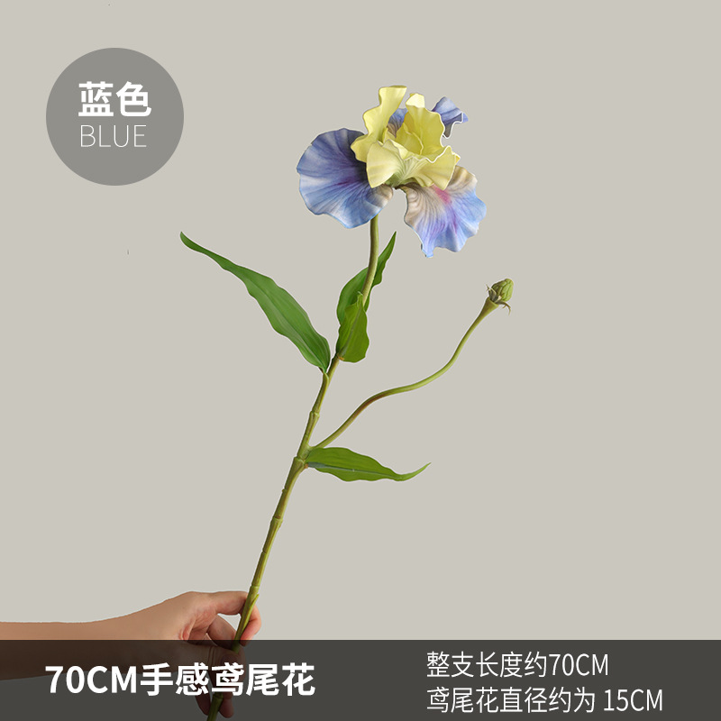 70CM 싱글 헤드 필 아이리스 - 블루