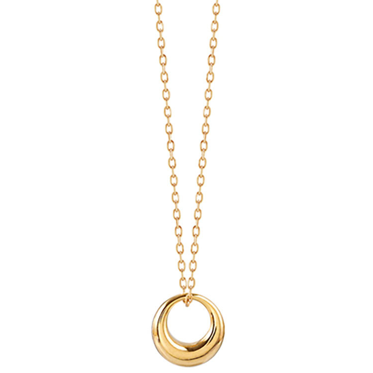 Minimalist Geometric Circle Necklace For Women, Ins Cool Style, Unique And Versatile, French High-end Feel_voghion.com