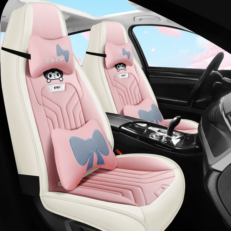 Seat cushion, seat cover | Universal Cushion Four Seasons - deluxe-sweet-pink-integrated-head