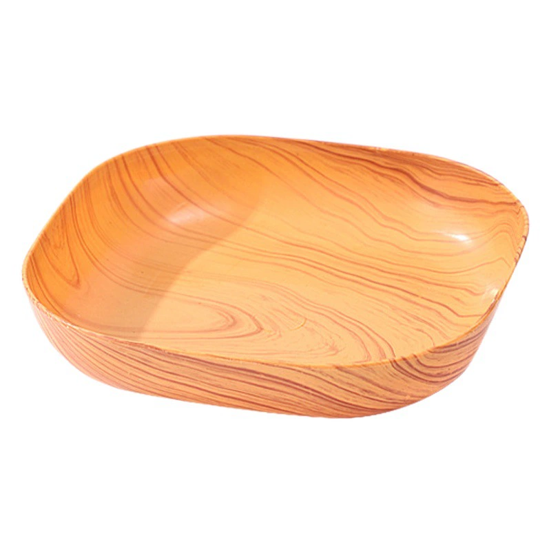 Трансграничный свет Роскошное блюдо из дерева Творческая Высокая ценность красоты Домашний послеобеденный чай Поднос для закусок Блюдо из дерева Высокая ценность красоты Фрукты