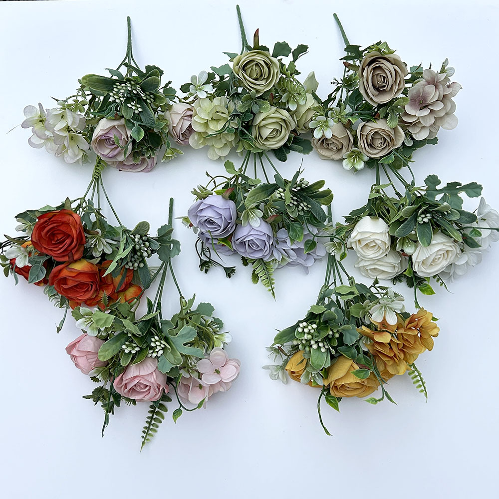 Artificial Flower Bouquet For Wedding And Home Decor_voghion.com