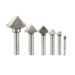 Manufacturer's Single-Edged Chamfering Knife 90-Degree High-Speed Steel Single-Edged Chamfer Countersinking Knife Deburring Trimming Chamfering Drill Countersink Drill