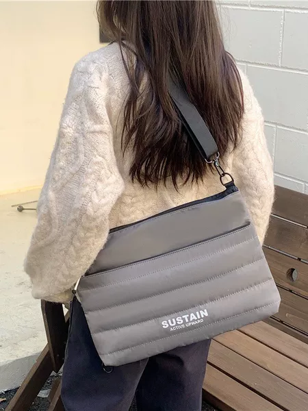 14inch 15inch Laptop Bag with a High-End Feel, Niche Design, Shockproof, Single-Shoulder, Hand-Carry, Cross-Body Computer and Tablet Bag