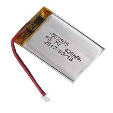 SANIK电池 PL502535 420MAH3.7V聚合物锂电池1