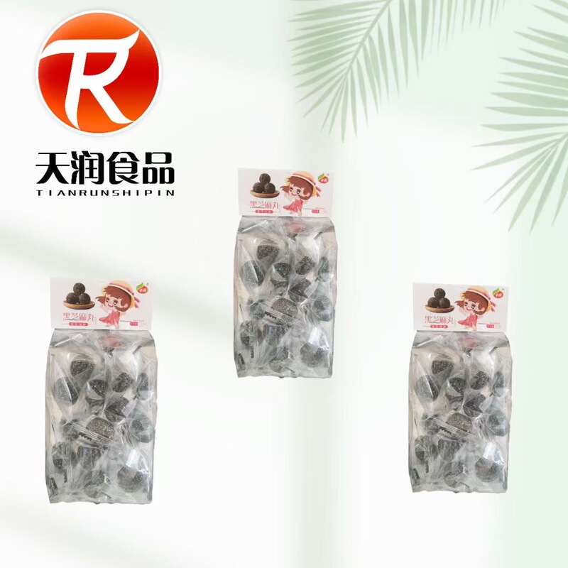 北小妮黑芝麻丸红枣桑葚枸杞软糕孕妇零食休闲食小吃五珍黑芝麻丸|undefined
