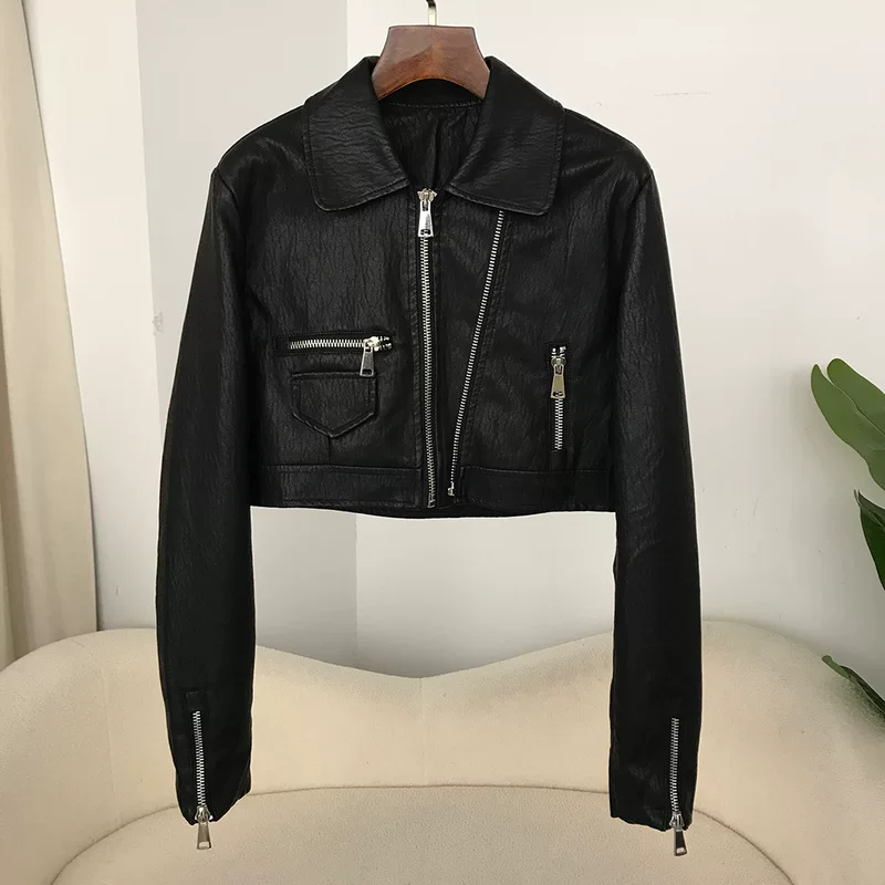 Осенняя короткая куртка, стиль высокого качества, американский стиль, slim fit