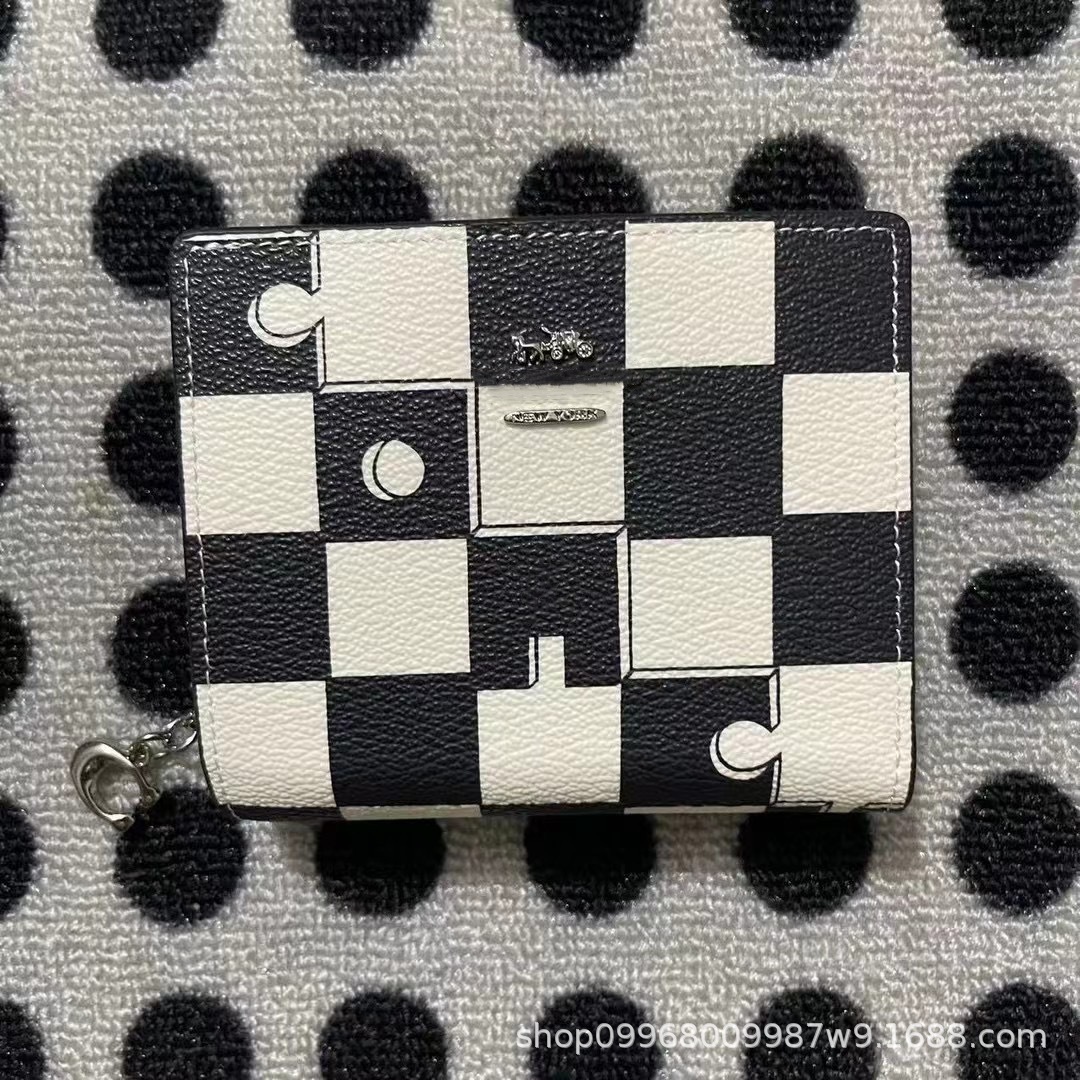 Black and white checkerboard