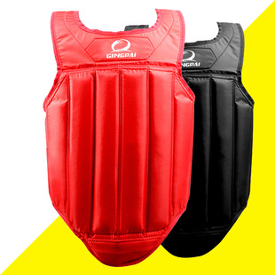 Jingpai Sanda Chest Protector Armor Boxing Chest Vest Sling Taekwondo Chest Protector Training Protector Oxford Cloth