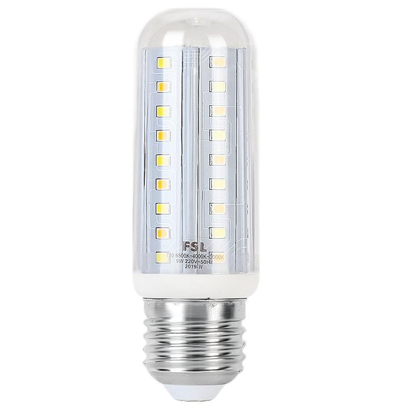 FSL佛山照明led灯泡三色变光玉米灯泡e27e14螺口家用灯泡超亮光源