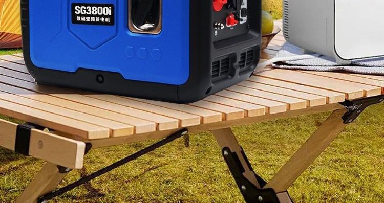Silent generator 220V household variable frequency gasoline small generator portable new energy vehicle charging generator