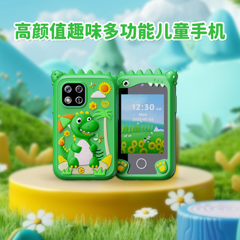 新品儿童手机儿童相机拍照触屏2.8寸屏高清游戏益智玩具早教手机|undefined