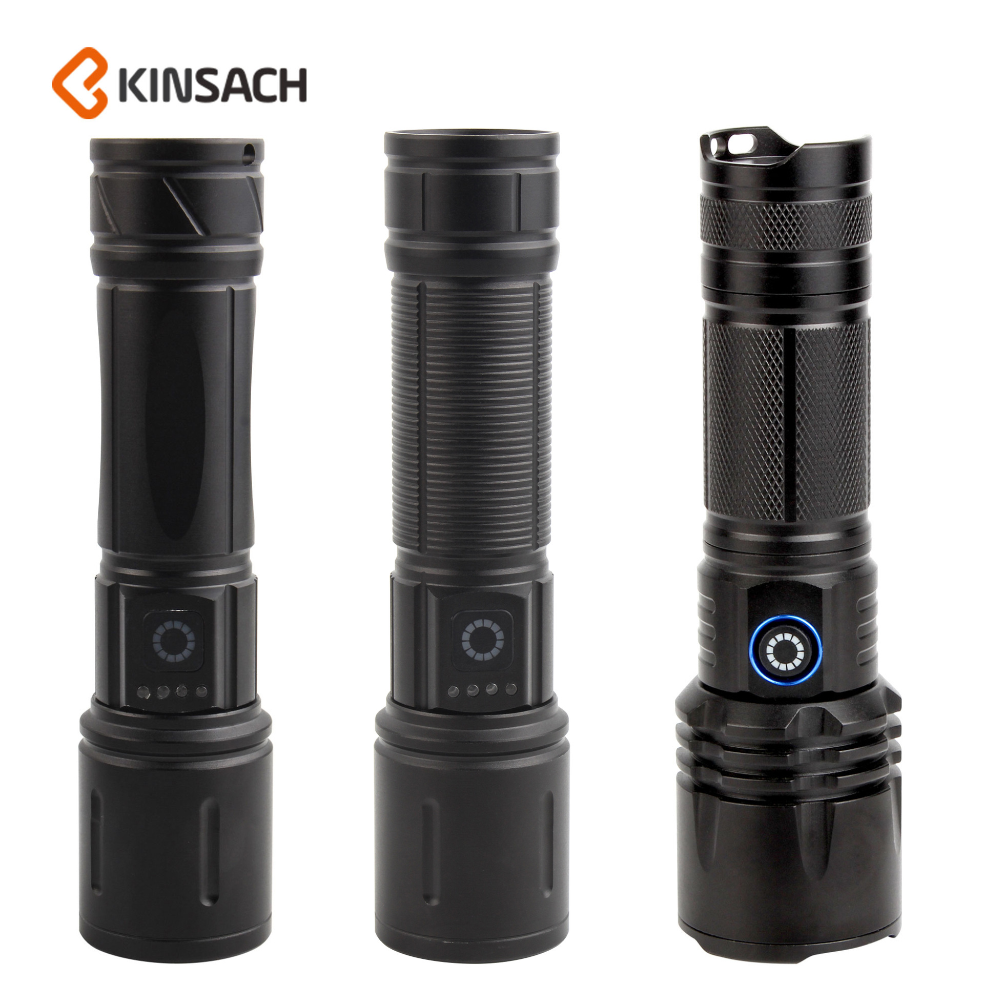 P50 strong light flashlight wholesale outdoor multi-function rechargeable flashlight small portable home emergency led work light